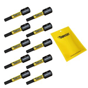 10pcs 32mm Hex (H3) Impact Screwdriver Bits - SCRH332_10