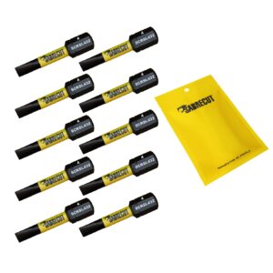 10pcs 32mm Slotted (SL4) Impact Screwdriver Bits - SCRSL432_10