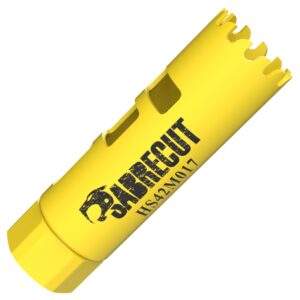 1pc 17mm HSS Fine Tooth M42 Hole Saw - HS42M017