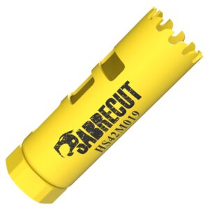 1pc 19mm HSS Fine Tooth M42 Hole Saw - HS42M019