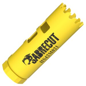 1pc 21mm HSS Fine Tooth M42 Hole Saw - HS42M021