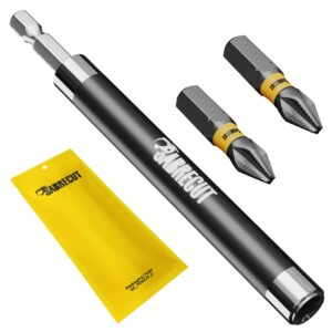 3pcs 120mm Magnetic Screw Guide and 25mm PH2 Bits Set - SCRSG120