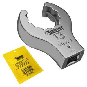 1pc 13mm & 14mm Head 1/4" Square Drive Flare Nut End Wrench - MRSC13