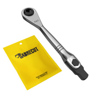 1pc Micro Ratchet 6.3mm HEX and Adjustable 1/4" Square Drive - MRSC04