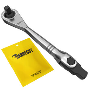 1pc Micro Ratchet Adjustable 1/4" Square Drive - MRSC05