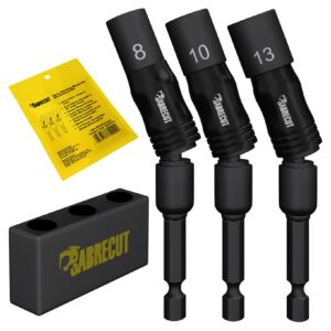 3pcs Pivoting Magnetic Nut Drivers Kit - SCPV01K