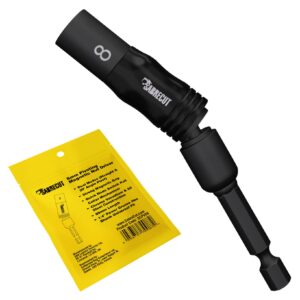 1pc 8mm Pivoting Magnetic Nut Driver - SCPV08
