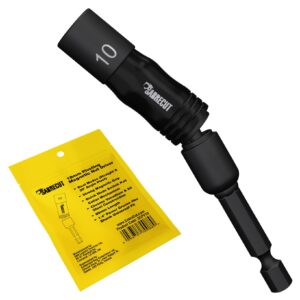 1pc 10mm Pivoting Magnetic Nut Driver - SCPV10