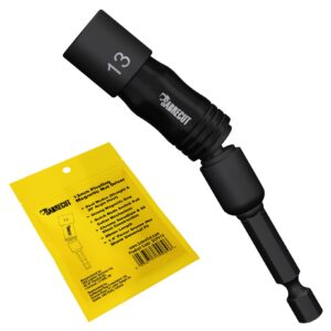 1pc 13mm Pivoting Magnetic Nut Driver - SCPV13