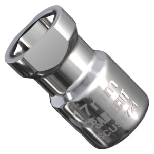 1pc 17mm Socket for 41mm x 21mm Unistrut Channel - SCUS1721