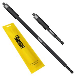 2pcs 110mm & 260mm 2-in-1 Combi Bit Holder Socket Adapters - SCP14CSAK01