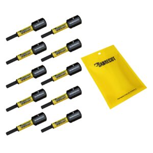 10pcs 32mm Hex (H2) Tamper Proof Security Impact Screwdriver Bits - SCRHS232_10