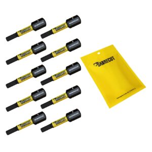 10pcs 32mm Hex (H3) Tamper Proof Security Impact Screwdriver Bits - SCRHS332_10