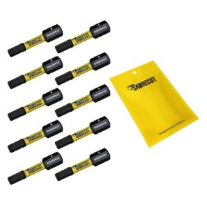 10pcs 32mm Hex (H4) Tamper Proof Security Impact Screwdriver Bits - SCRHS432_10