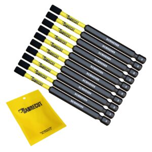 10pcs 89mm Hex (H5) Tamper Proof Security Impact Screwdriver Bits - SCRHS589_10