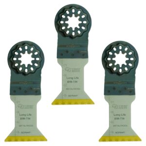 3pcs 44mm Starlock Arbour Titanium Coated Bi-Metal Blades - SCFN44T_3