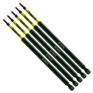 5pcs 152mm Torx (T-8) Impact Screwdriver Bits - SCTX8152_5